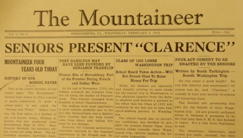 1932 edition of Mountaineer unearths its origins