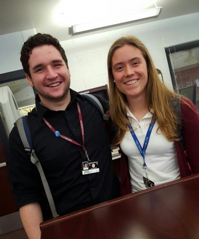 Adam DeSchriver and Michelle Joyce, overall executives of Mini-THON.