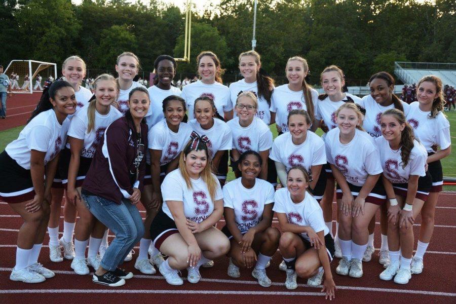 Cheerleaders give SHS community something to cheer about