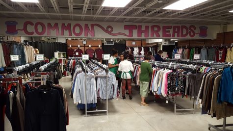 Common Threads, SHS's clothing store, opens to the public Friday, April 7!