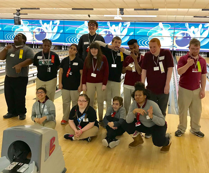 SHS students participate in Special Olympics Bowling 2018