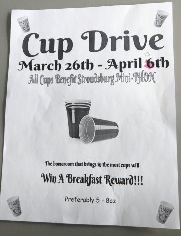 Mini-Thon Cup Drive Ends Tomorrow