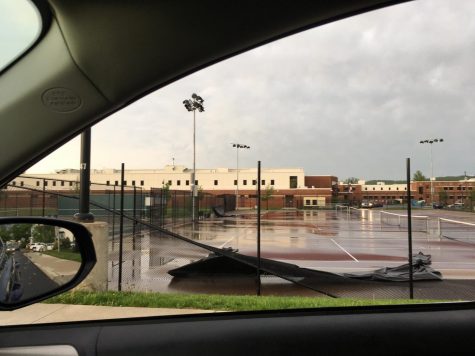 Recent storm takes a toll on tennis courts (5/14 - 5/20)