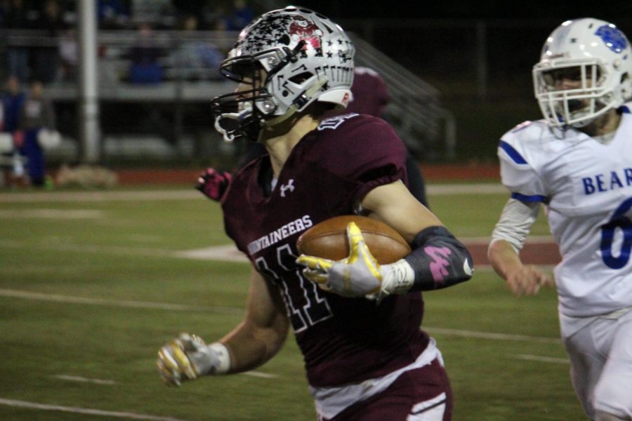 SHS football players at one of their games. 