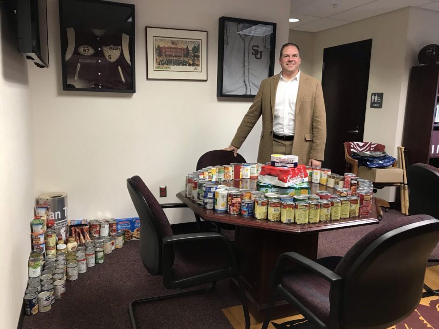 NHS collects canned goods and more for the needy