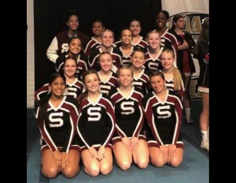 SHS cheerleaders place 10th at states!