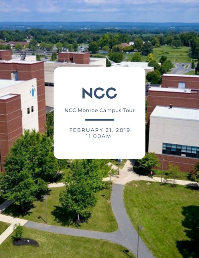 NCC Monroe Campus Tours: 2/21/19 (11 a.m.)