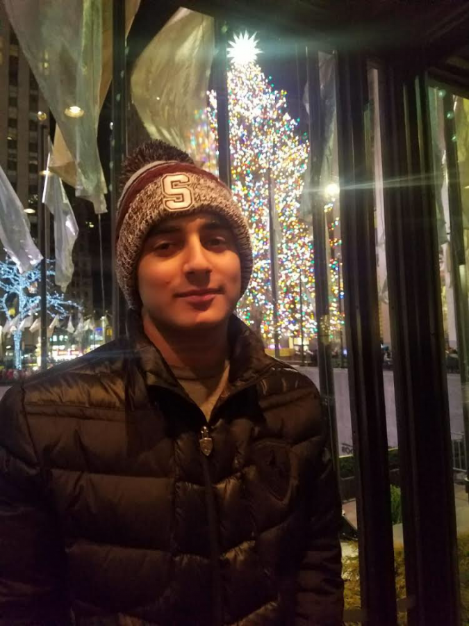 Asaiil at NYC during Christmas.