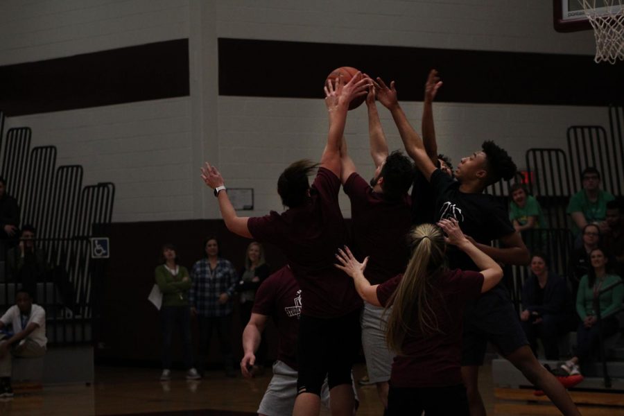 Photo gallery of Student vs. Faculty Basketball Game!