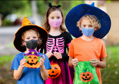 These children take on Halloween safely