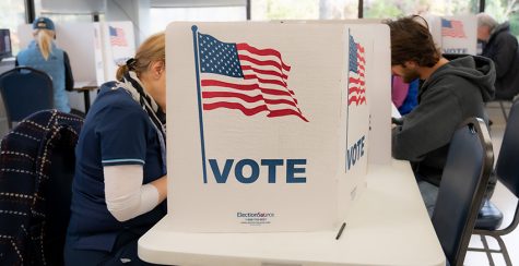 Voters take to the polls.