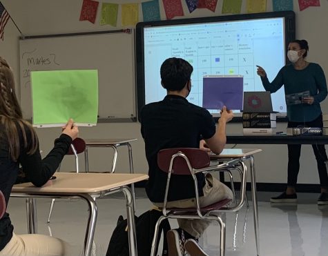 Students in Mrs. Nicholson's 6th period class feel they are learning better, being hybrid students.