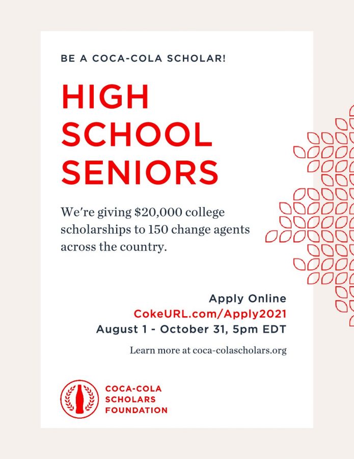 Coca-Cola Scholarships (10-31-21)