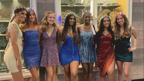 Picture of 2021 Homecoming Nominees at the dance.
