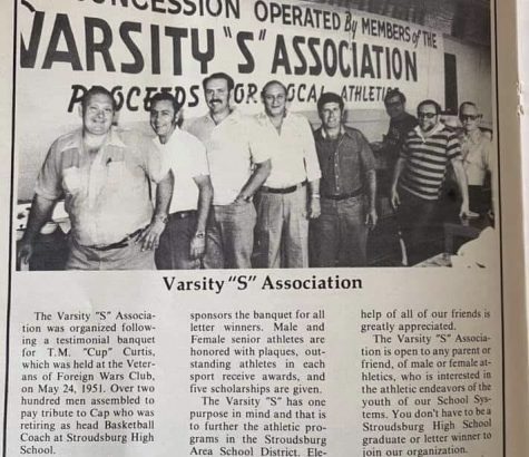 Varsity S organization dedicated to helping SHS athletic programs