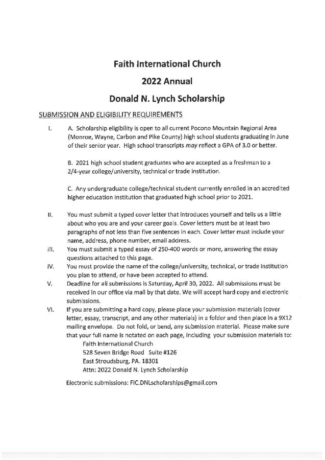 Donald+N.+Lynch+Scholarship