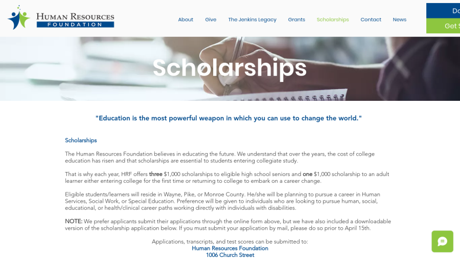 Human+Resources+Foundation+Scholarship