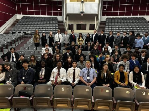 SJHS students visit SHS to participate in annual Model Congress conference
