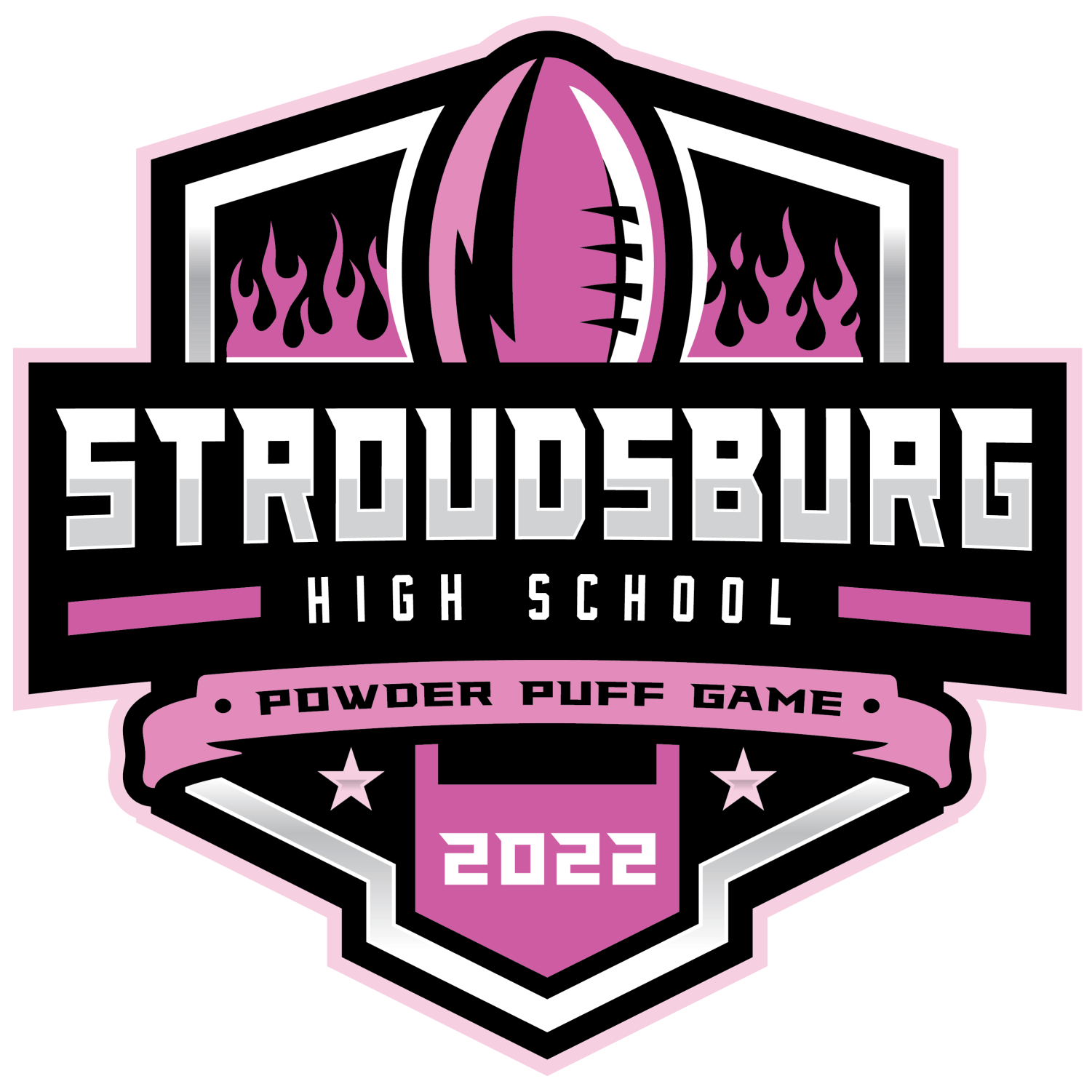 Powder puff 2024 football logo