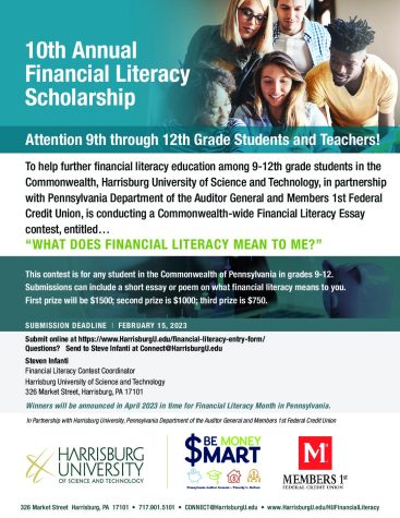 10th annual financial literacy scholarship