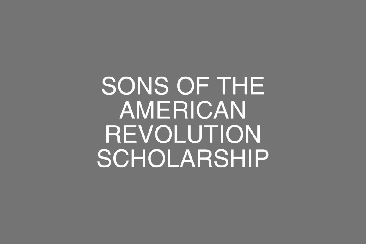 Original image by Luka Konklin for the Sons of the American Revolution Scholarship.