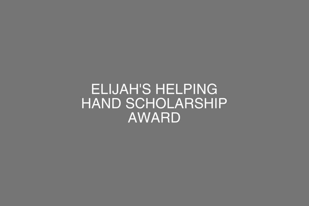Original image by Luka Konklin for Elijahs Helping Hand Scholarship Award.