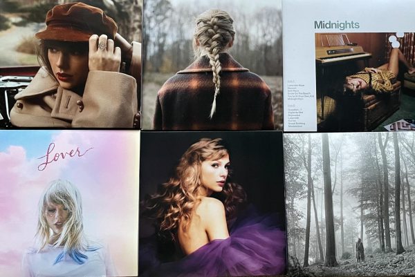 Features the albums in Taylor Swifts discography that she currently owns