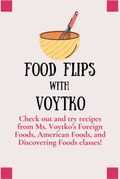 Flipbook of several recipes by Voytko, titled, Food Flips with Voytko.