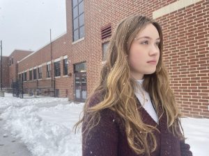Photograph shows how winter weather can poorly affect teens mental health.