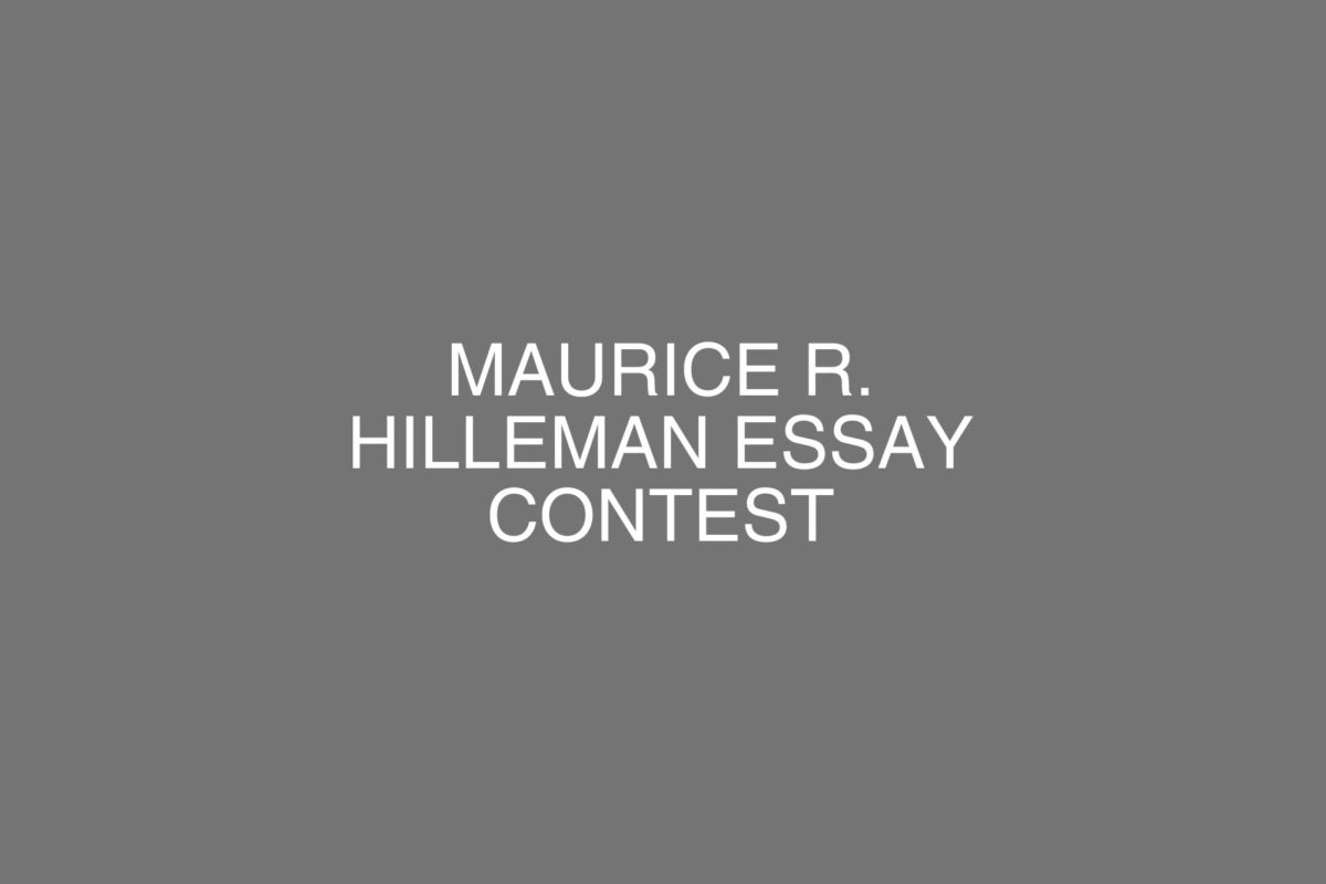 Maurice R. Hillman Essay Contest for Stroudsburg students to look at