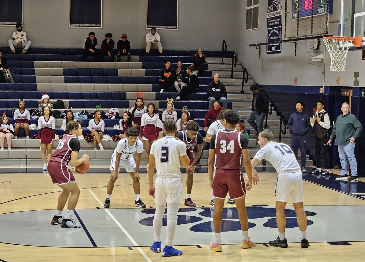 Denzel Key, 12, at the free throw line during Stroudsburgs 58-41 win over Dieruff on December 22nd, 2023. 
Photo taken by Danielle Ramstine. 