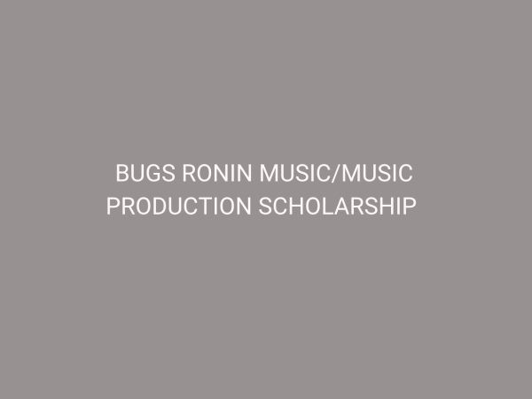 This scholarship are meant for students who are planning on studying music