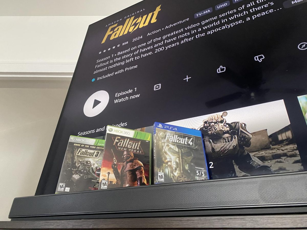 The Fallout show next to the games that inspired it.