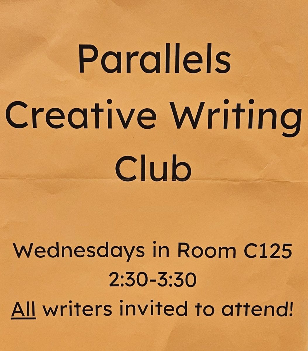 Parallels Writing Club publishes an anthology of student work each year.  Students may contribute poems, stories, sketches, and more. 