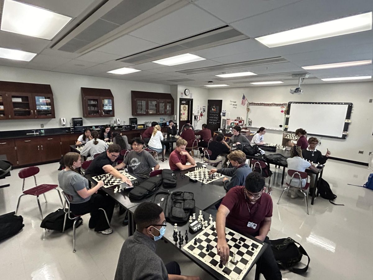 SHS chess team focuses on an intense practice  for their upcoming season.  