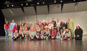 All the staff and faculty members who performed in the 2024 Holiday Show.