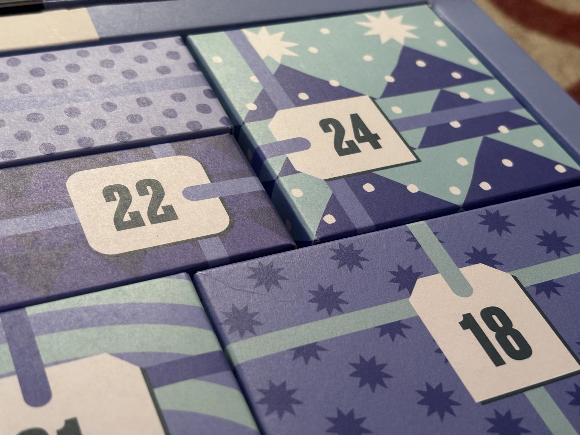 Different variations of advent calendars can be found throughout the country. 