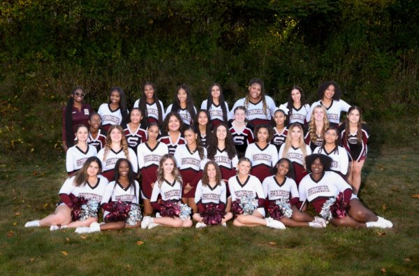 Stroudsburg Cheer leading group picture shared by SHS Coach Brown with permission.