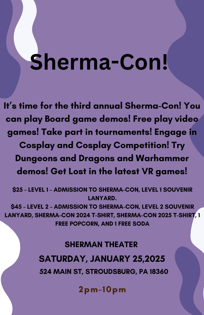 Sherma-Con is open to all ages.  