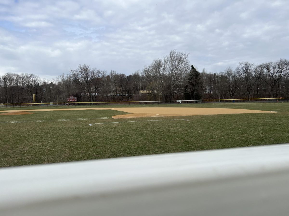 Stroudsburg softball field prior to practice on March 26, 2025.