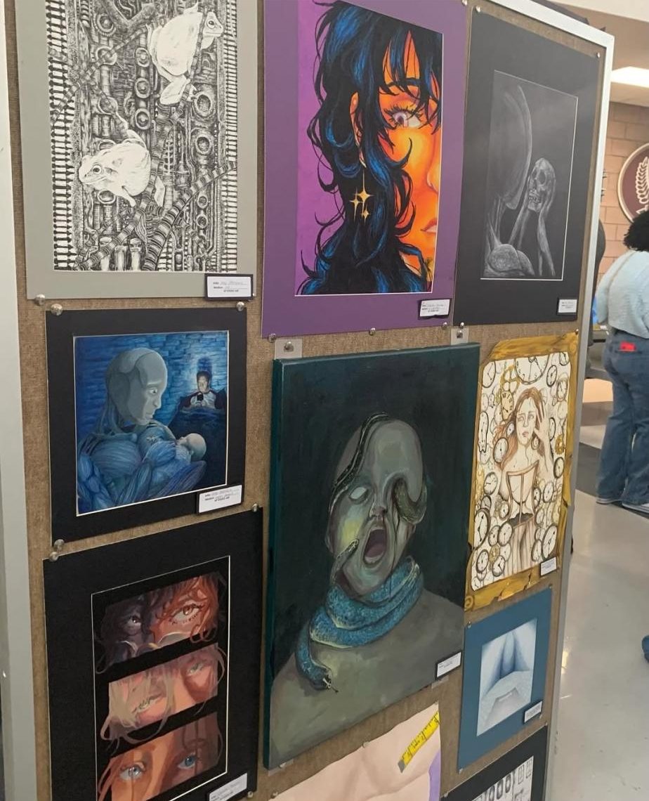 Photo shared by Bethany Wert, SHS art instructor, Sburg Arts Instagram with permission. 