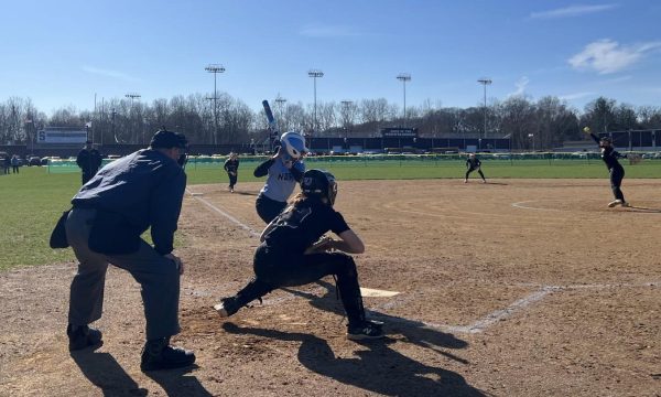 SHS varsity softball takes the field against Pocono Mountain West and takes the win on April 15, 2025.