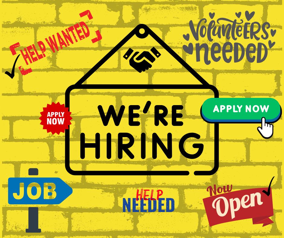 Many employers are still looking for summer help.  Image created by Mountaineer staff with Canva Designs. 