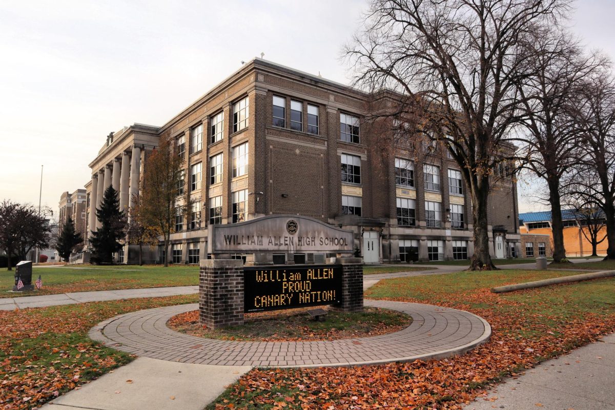 William Allen High School faced a bomb threat on Monday, September 29, 2025, and dismissed students early. Picture taken from the Internet with Creative Commons Licence.