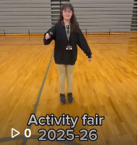 Keira Paradis takes you around the activity fair!