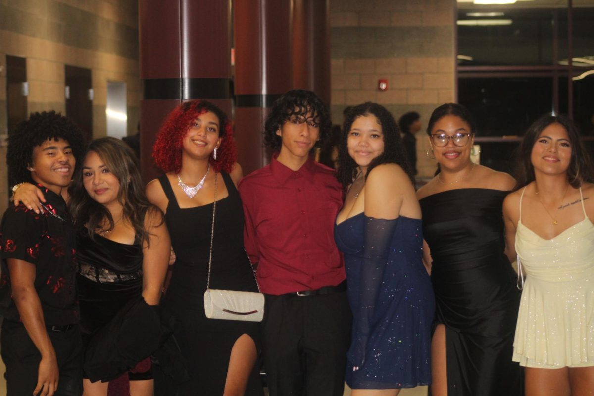 Savana Aroyo posing in a homecoming picture.