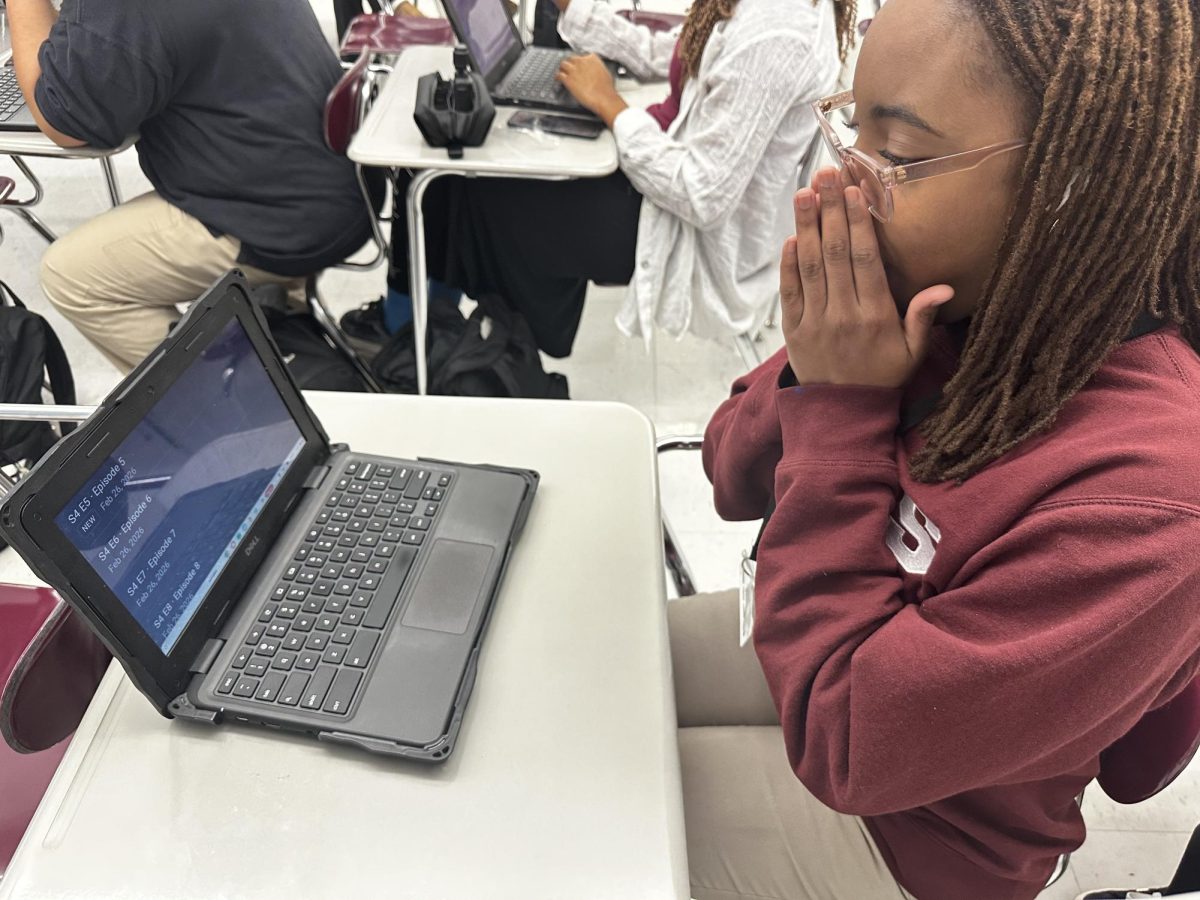 A student was shocked at the idea that the second part of Bridgerton is releasing at the end of the month.