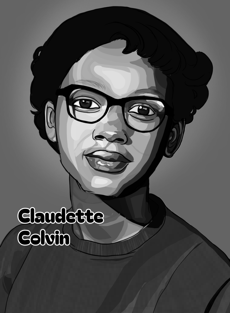 Digital Image of Civil Rights Activist Claudette Colvin around the time of her arrest. 