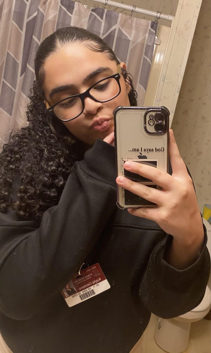 A selfie taken by Kayla Centeno ‘27.