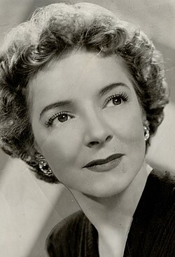 Helen Hayes circa 1947, the First Lady of American Theatre. 